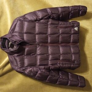 Free 🚛Eddie Bauer/ Whitaker Wmns LG First Ascent Nylon/ Goose Down Plum Jacket